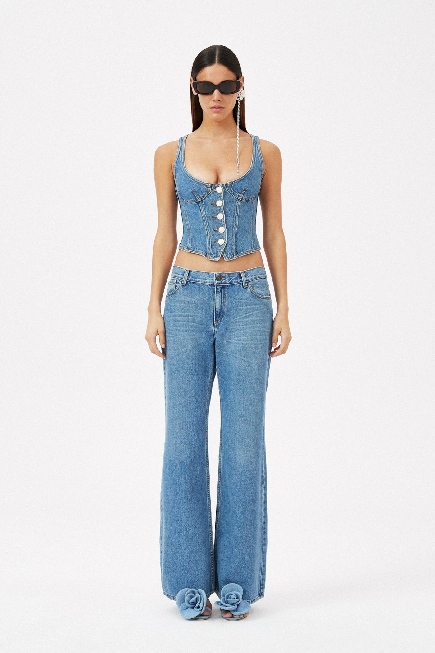 SS23 DENIM 07 VEST BLUE