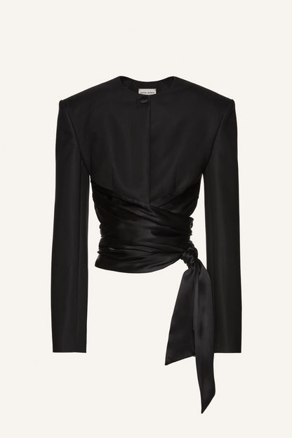SS23 BLAZER 02 BLACK