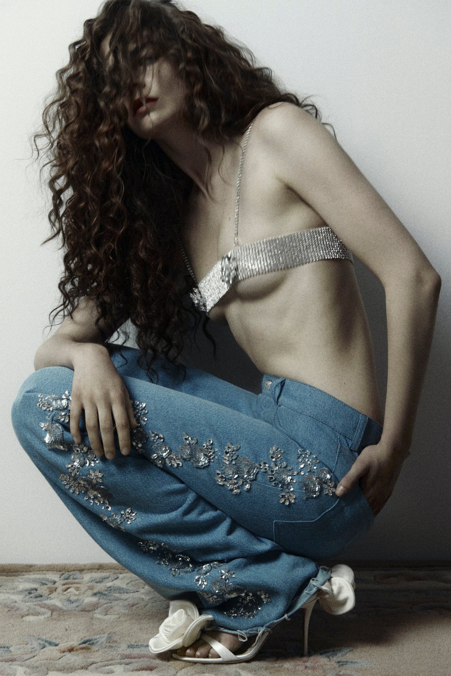 DENIM 12 PANTS BLUE