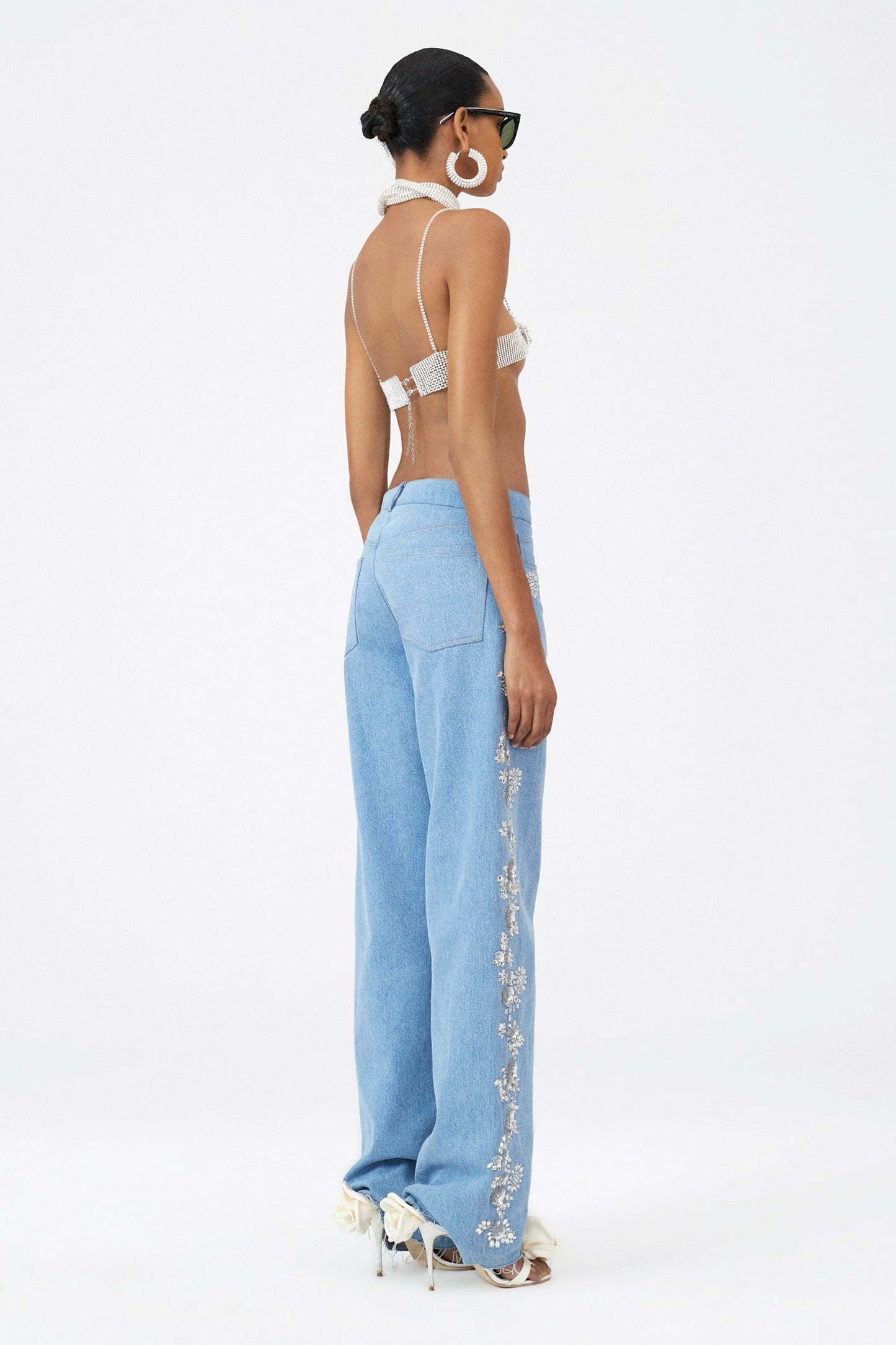 DENIM 12 PANTS BLUE