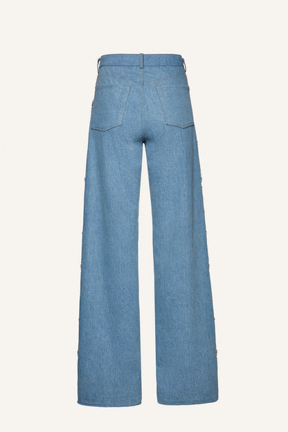 DENIM 12 PANTS BLUE