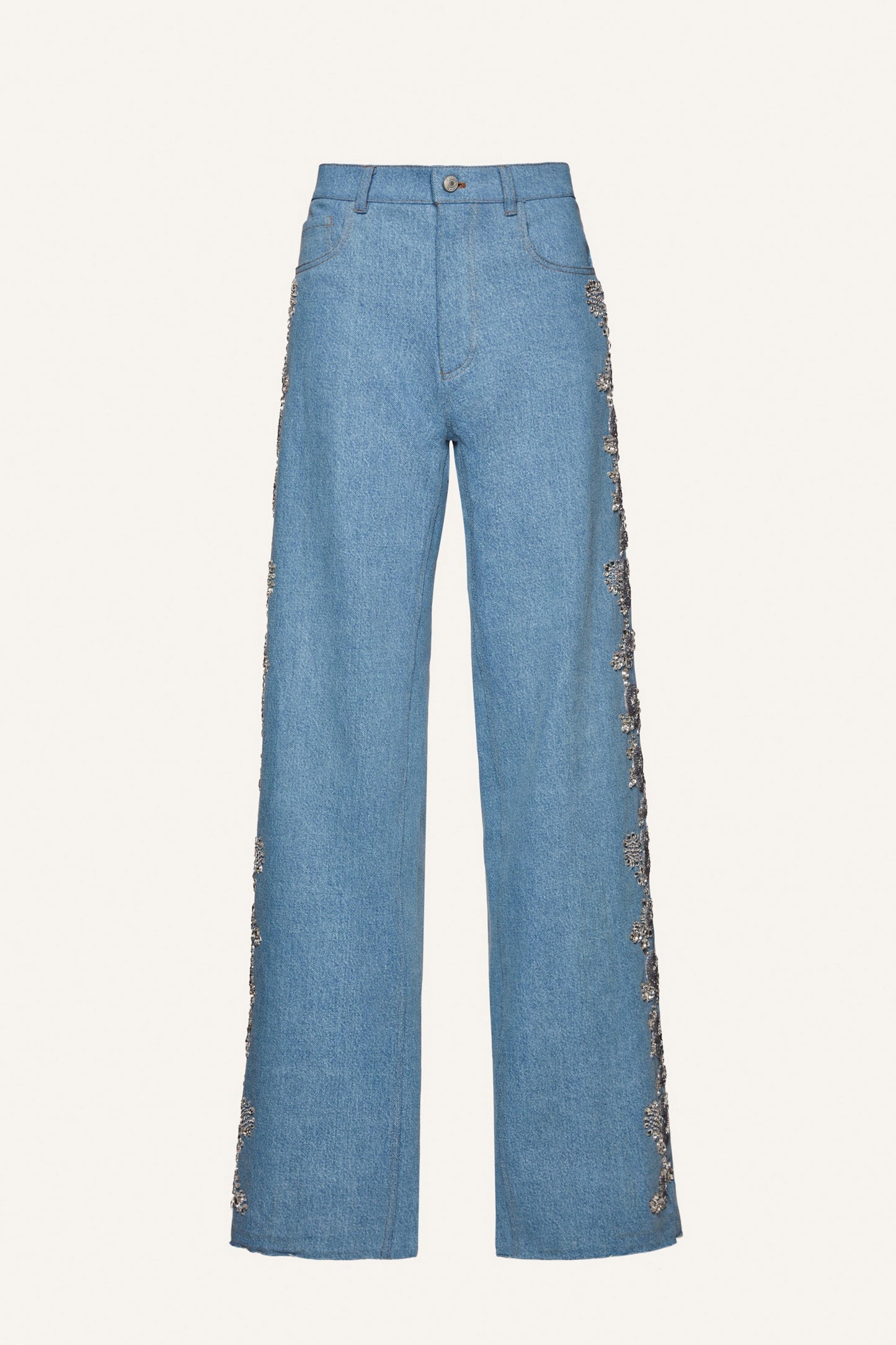 DENIM 12 PANTS BLUE