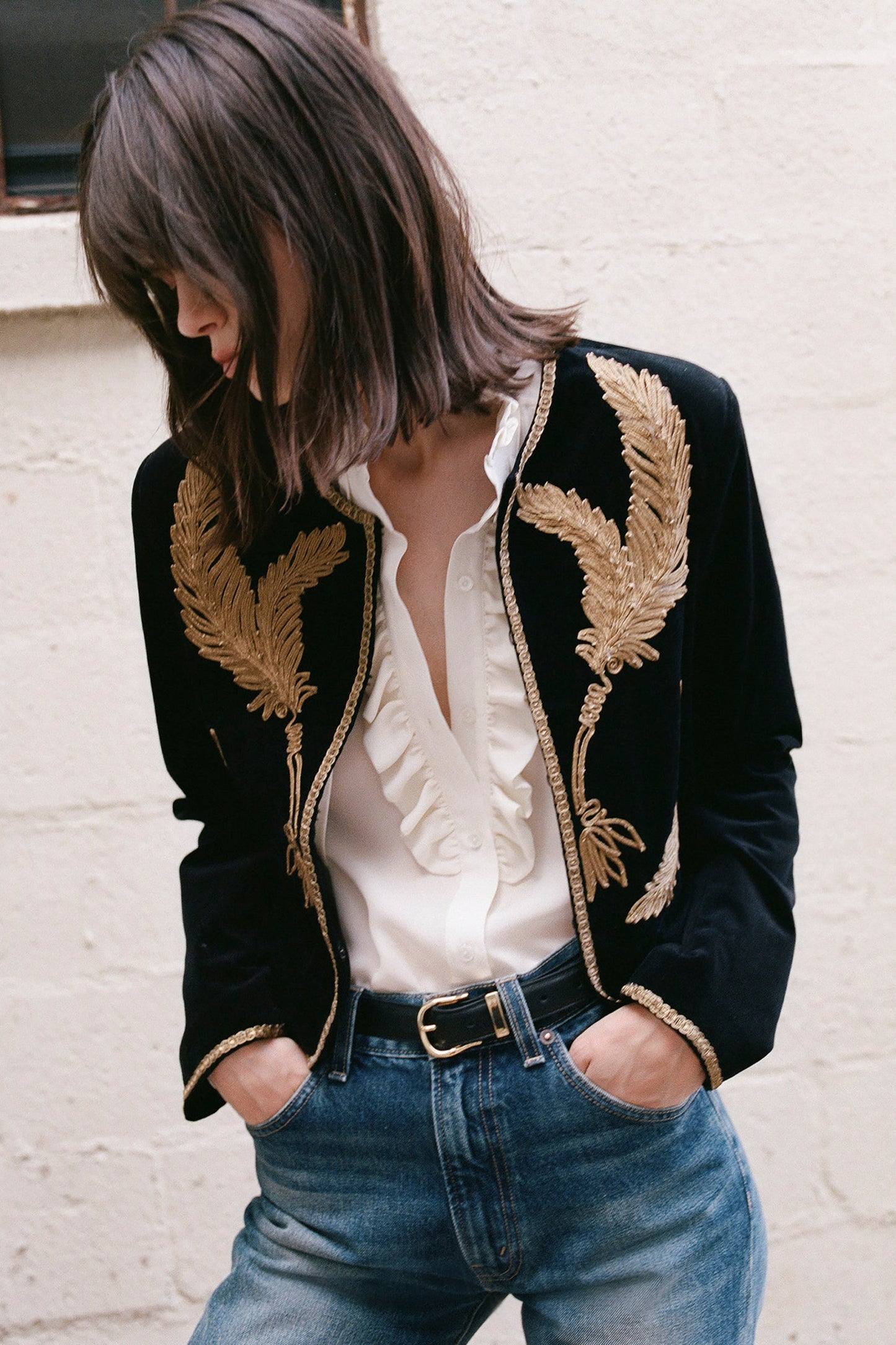 PATSY EMBROIDERED JACKET