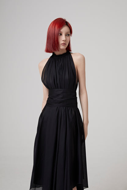 IRREGULAR HEM DRESS