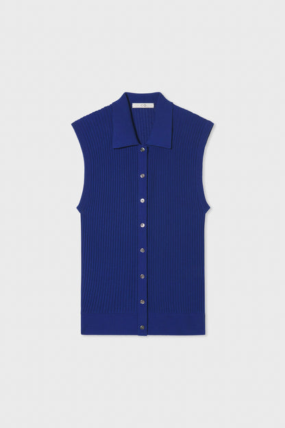 SILK KNIT VEST