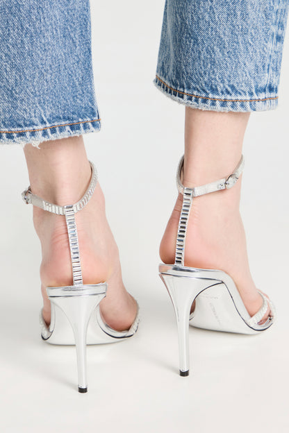 RHINESTONE SANDALS 90