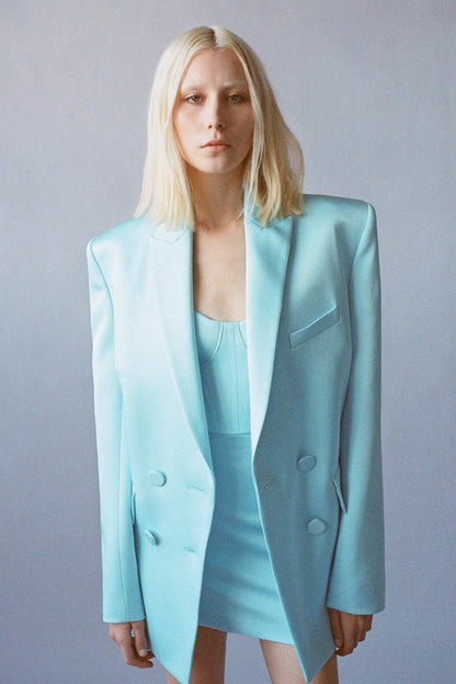 WIDE SHOULDER BLAZER