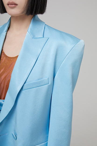 WIDE SHOULDER BLAZER
