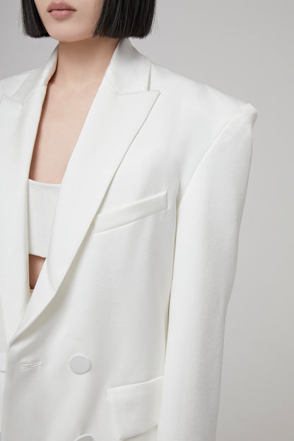 WIDE SHOULDER BLAZER