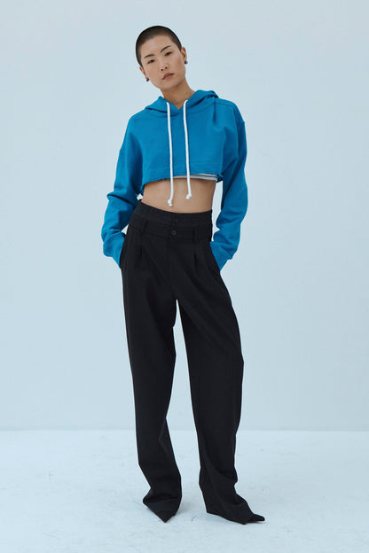 CROPPED HOODIE