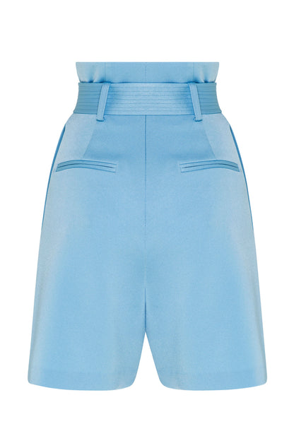 BUD TRIM PLEATED SHORTS