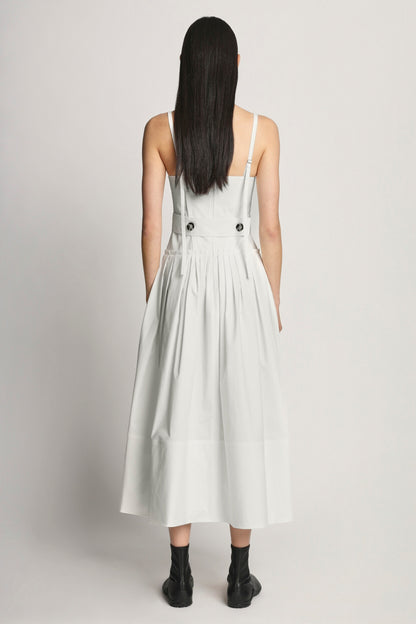 Poplin Bustier Dress