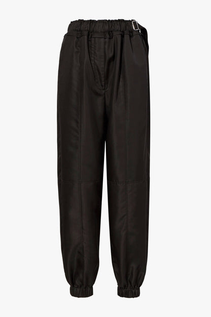 Silk Nylon Taffeta Pull On Pant