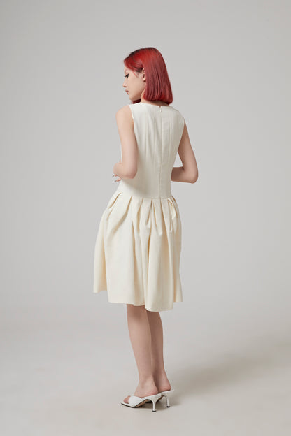 SCOOP NECK DRESS