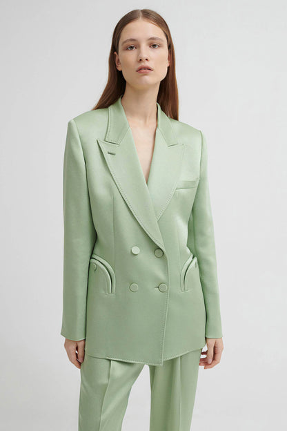 Novalis Pistachio Heart Blazer