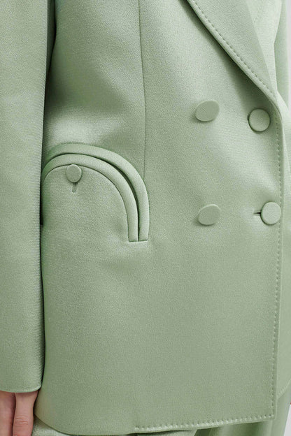 Novalis Pistachio Heart Blazer
