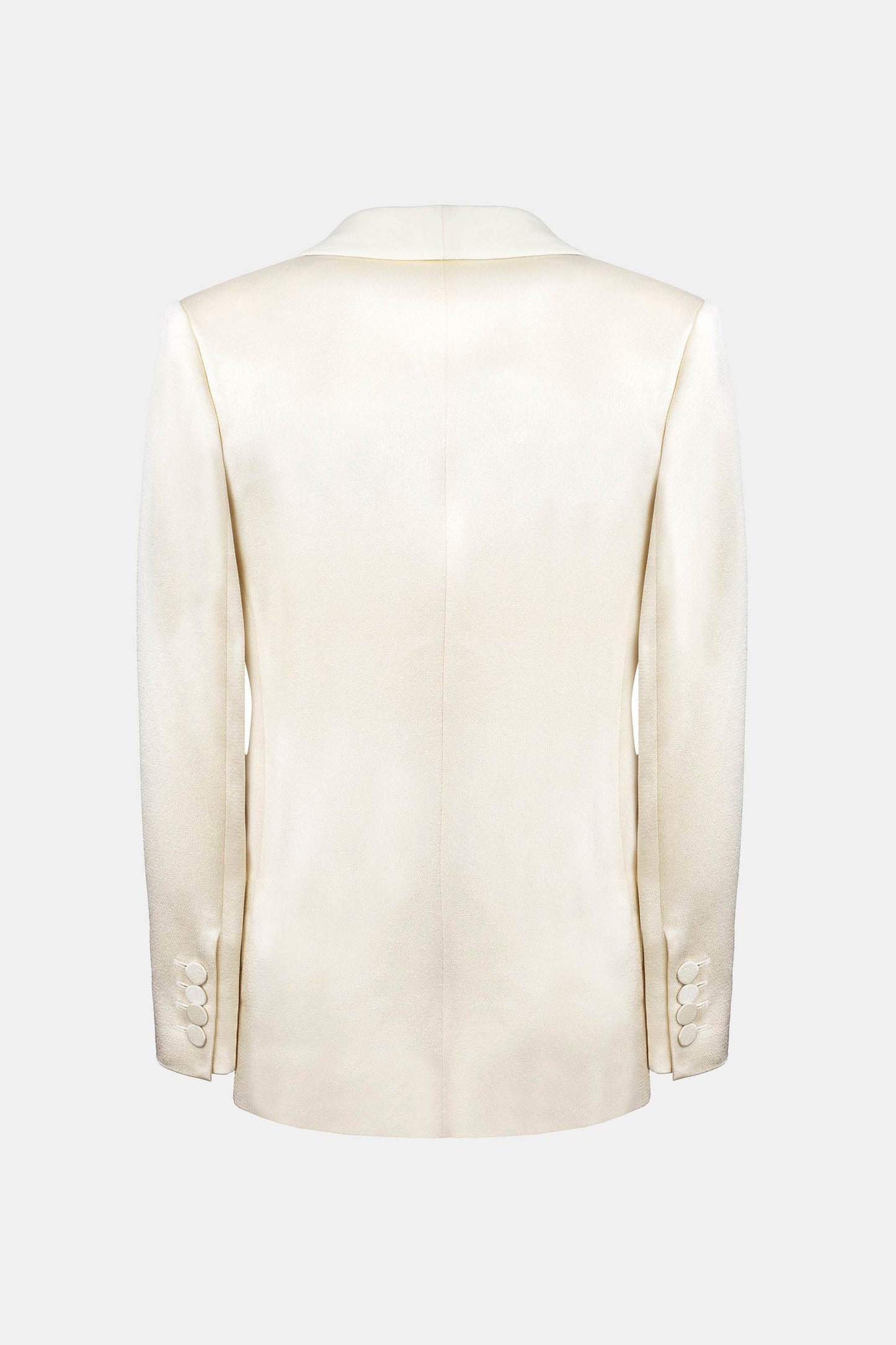 Novalis Ivory Heart Smoking Blazer