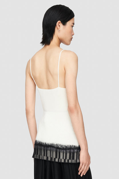 TOP-KNIT + LACE