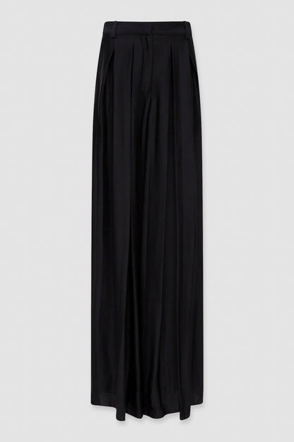 BARLOW/S-TROUSERS-SATIN PLISSE