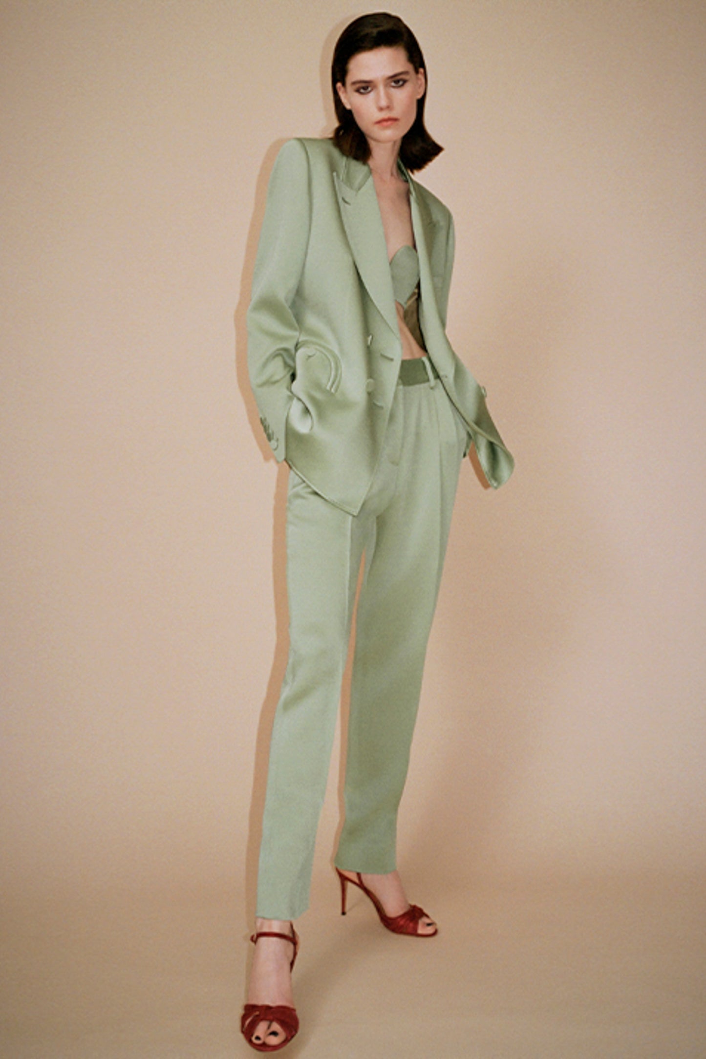 Novalis Pistacho Banker Pants