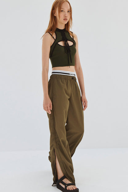 HALTER NECK KNIT TOP