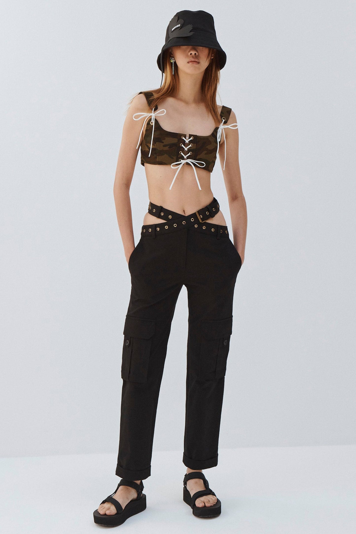 LACING BRA