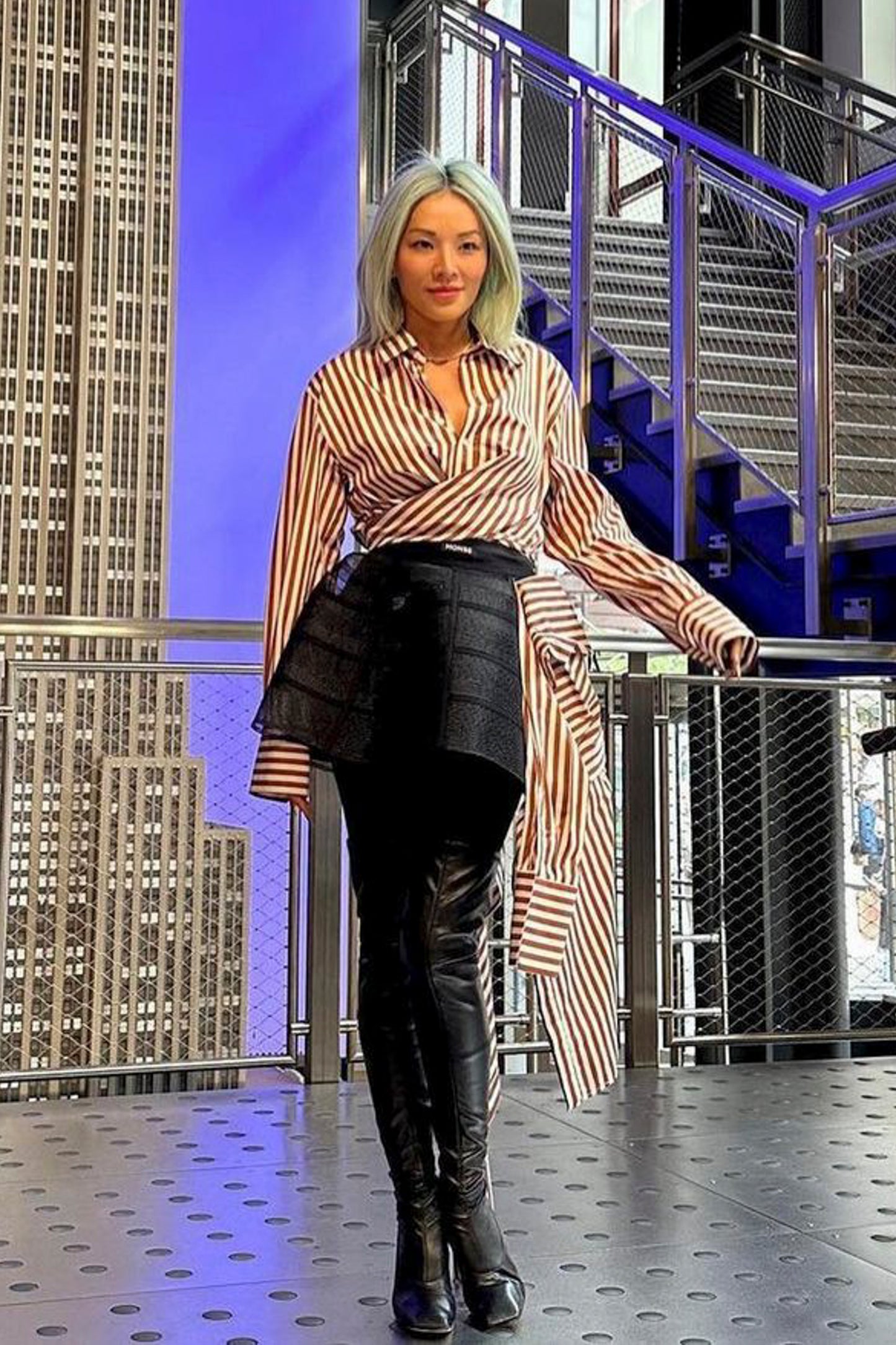 STRIPED LONG SLEEVES SHIRT