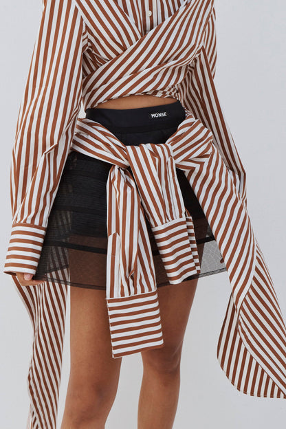 STRIPED LONG SLEEVES SHIRT