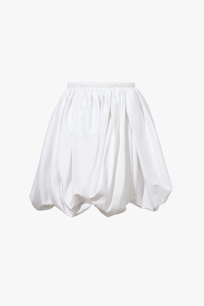 Technical Cotton Voluminous Skirt