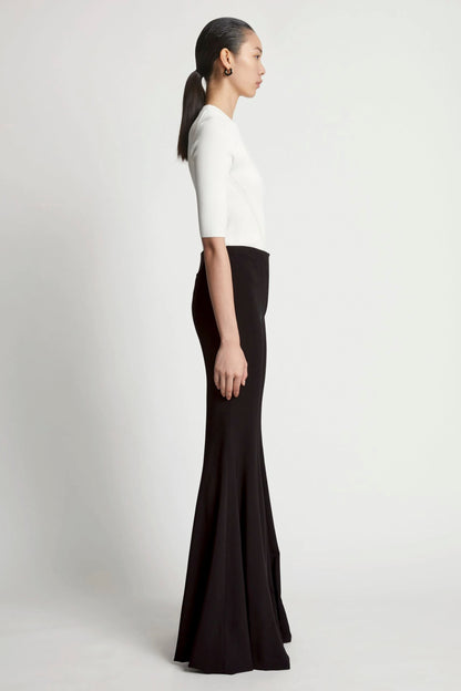 Viscose Suiting Wide Leg Pants