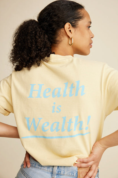 HEALTH IS WEALTH T SHIRT
