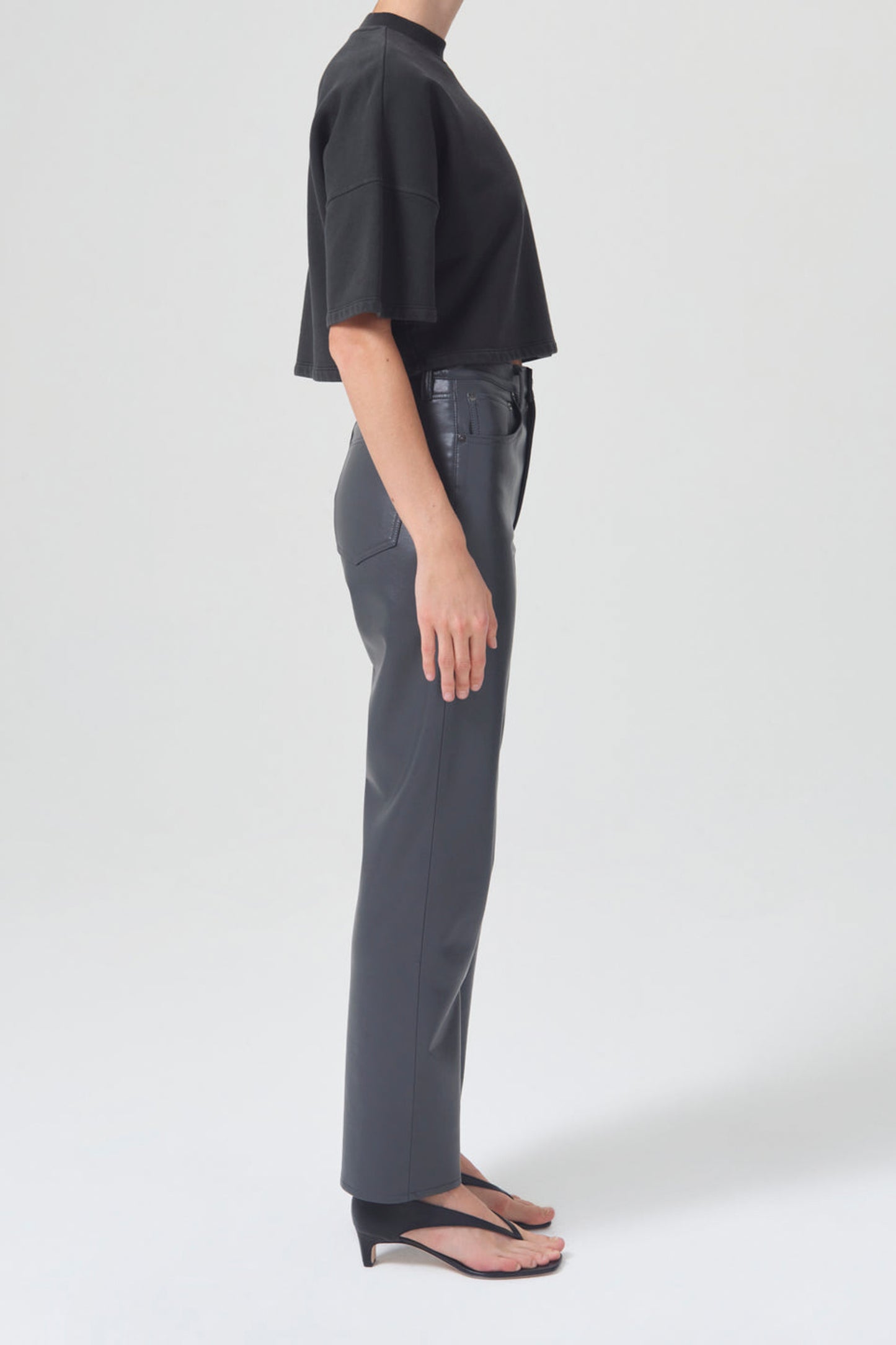 reed fleece tee (organic cotton)
