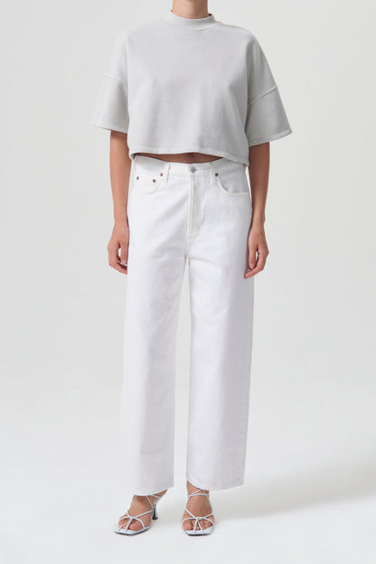 reed fleece tee (organic cotton)