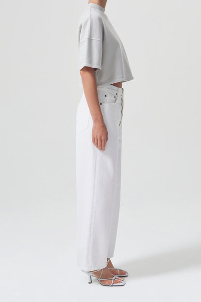reed fleece tee (organic cotton)