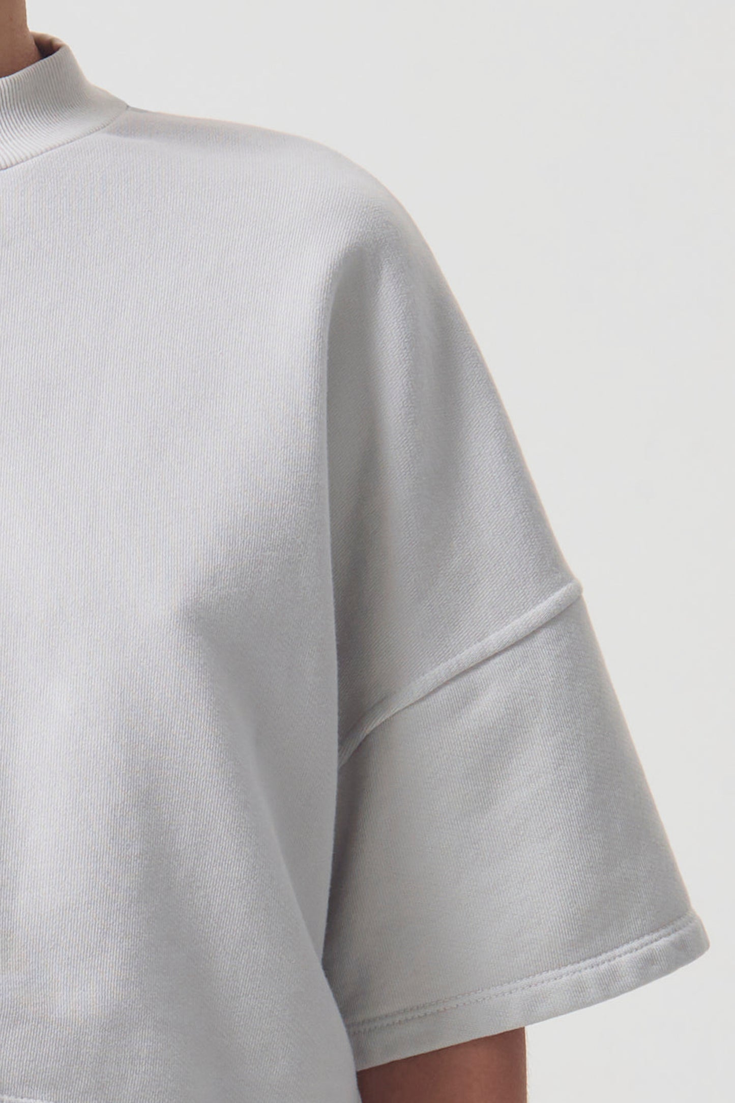 reed fleece tee (organic cotton)