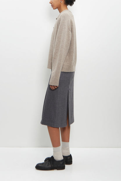 ROUND NECK CARDIGAN
