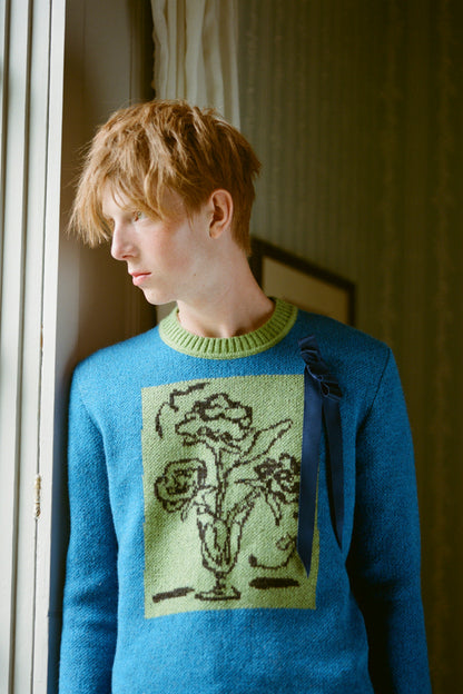 Flowers Crewneck Sweater