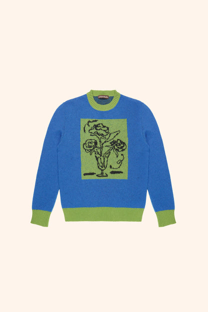 Flowers Crewneck Sweater