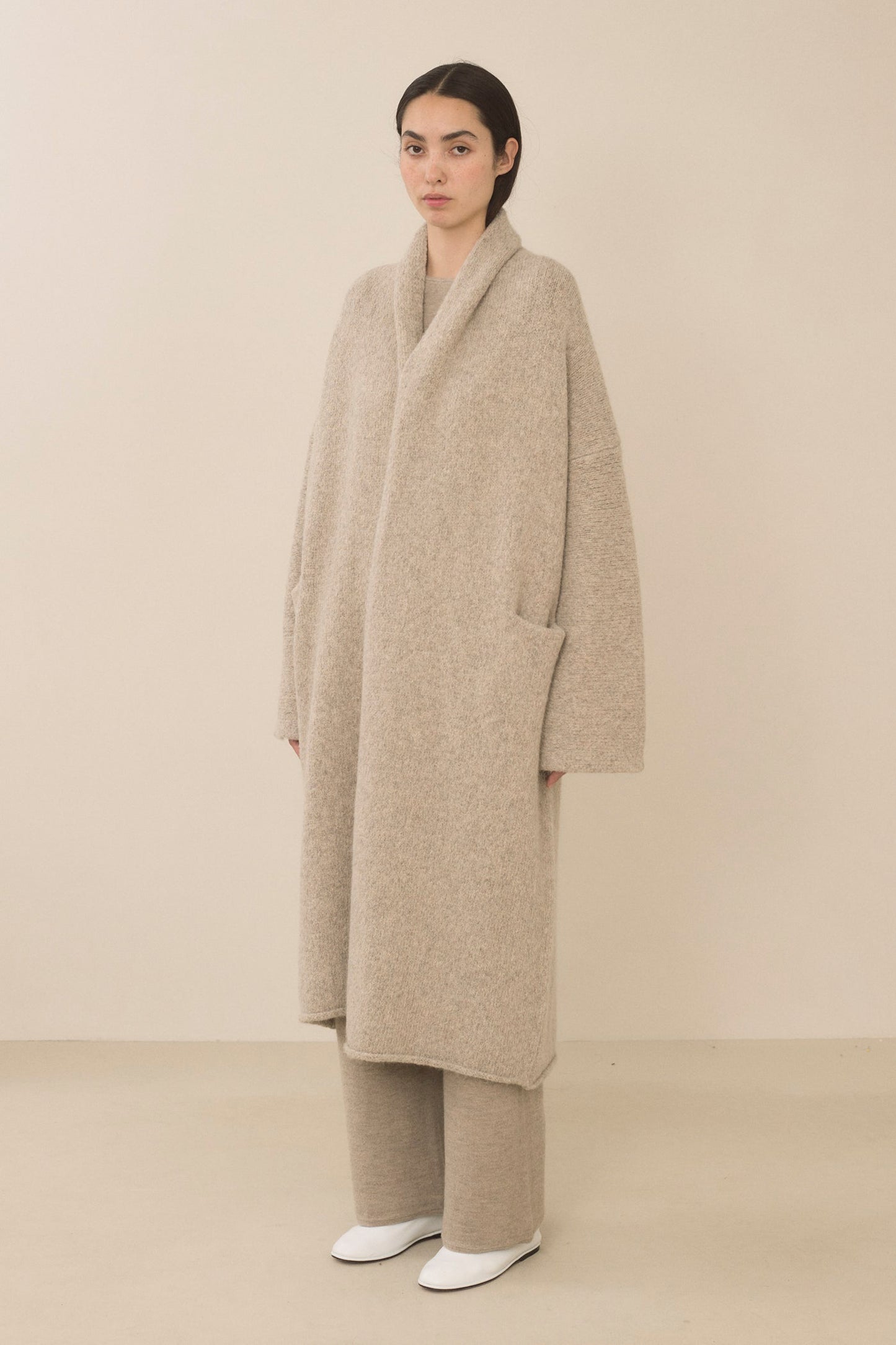 LONG SHAWL CARDIGAN