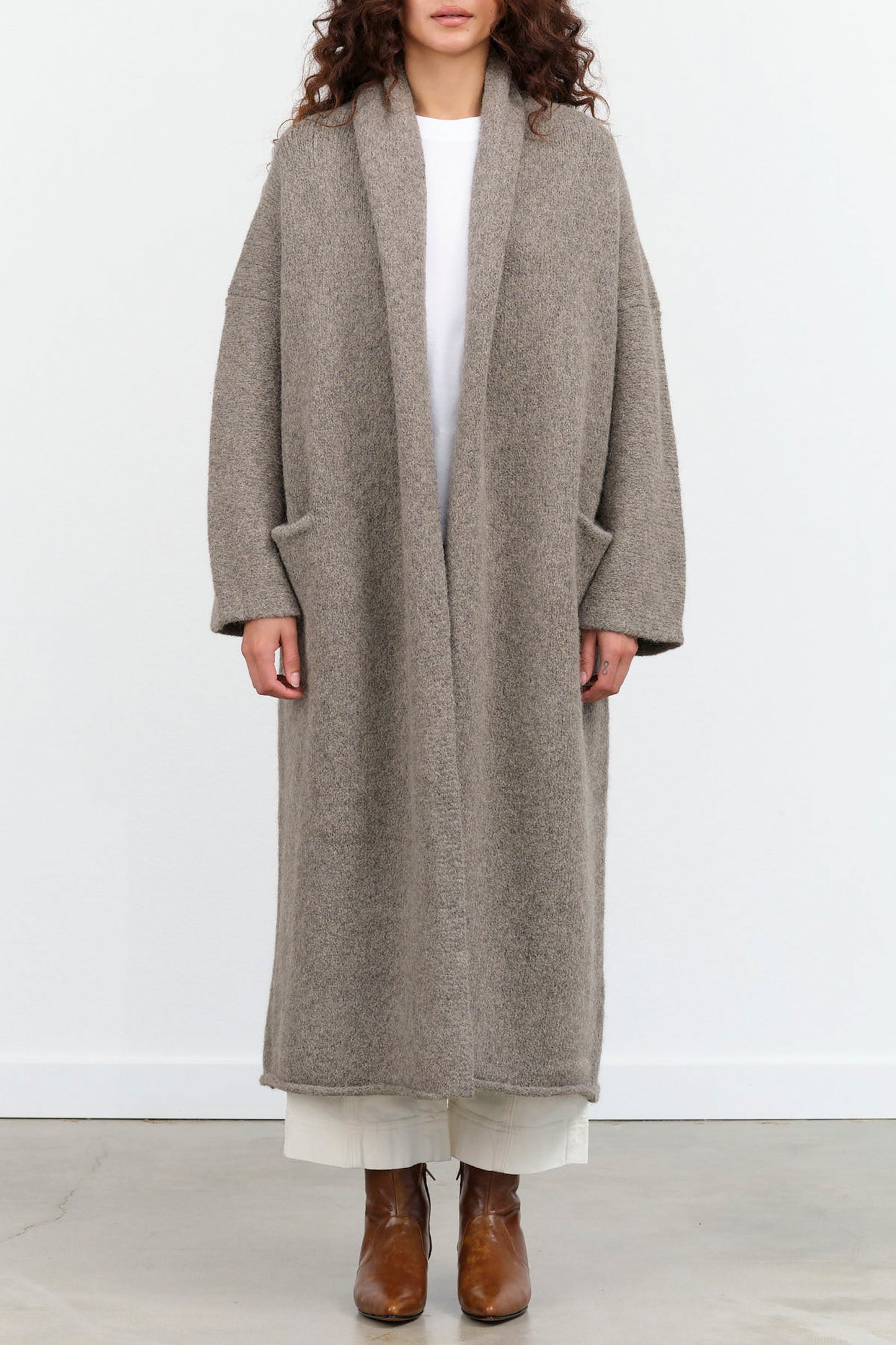 LONG SHAWL CARDIGAN
