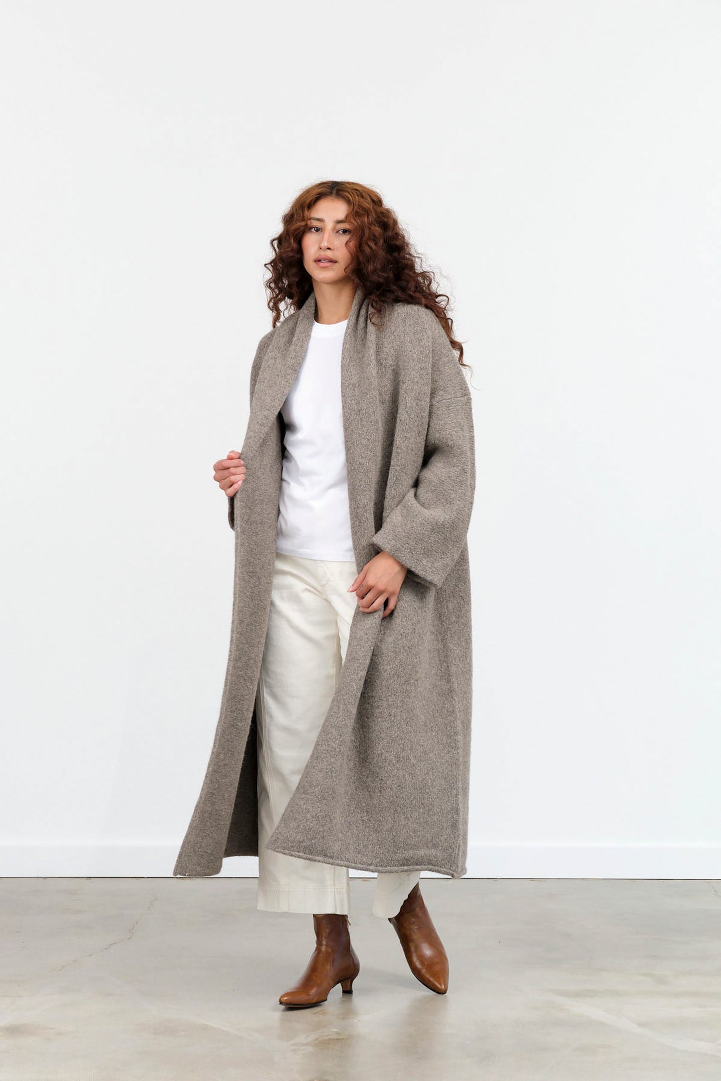 LONG SHAWL CARDIGAN