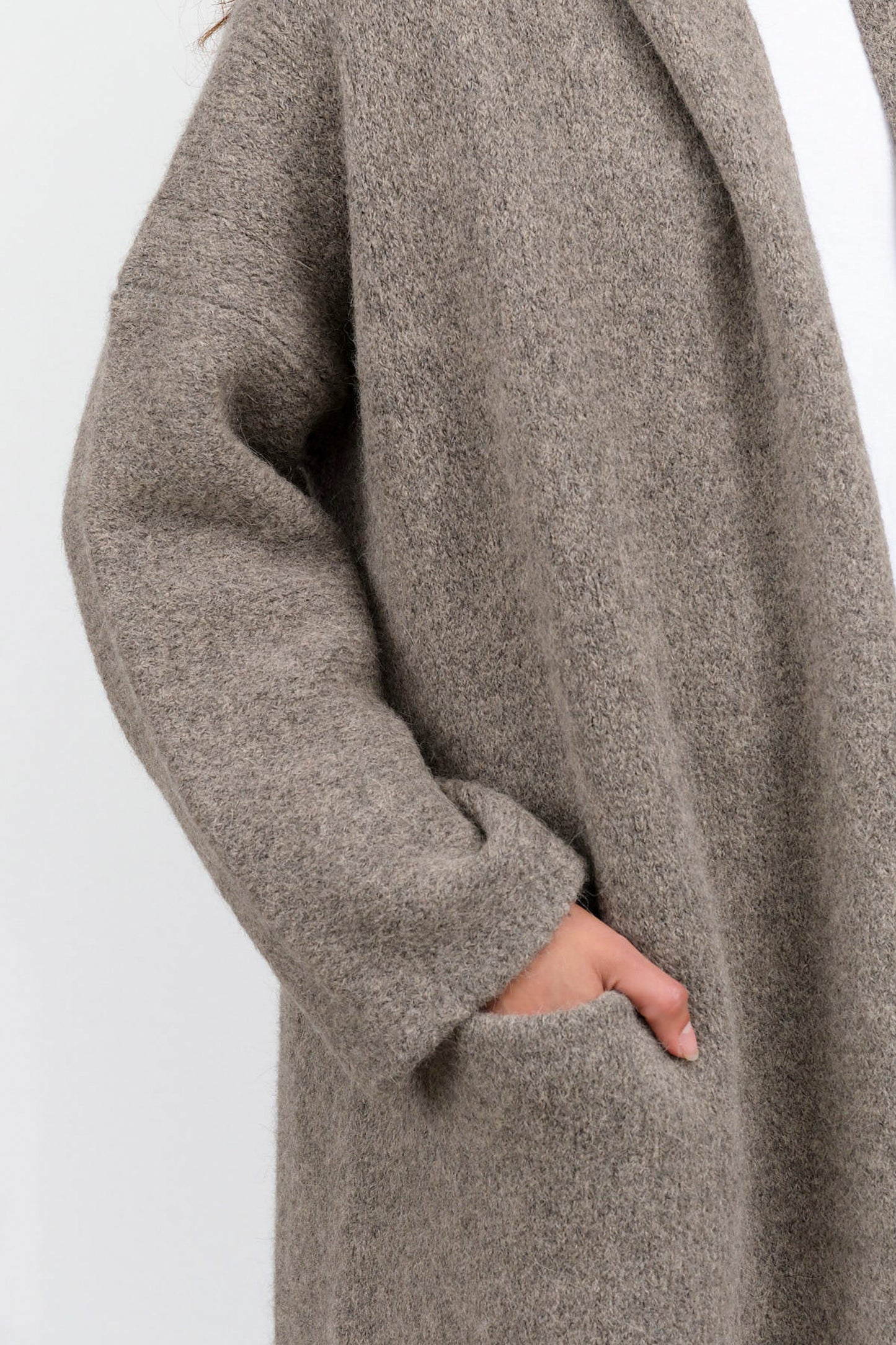 LONG SHAWL CARDIGAN