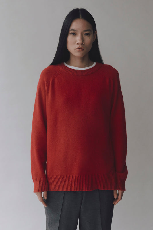 CHASHMERE BLEND CREWNECK KNIT