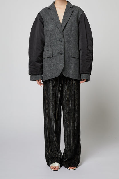 JODI PCE HERRINGBONE SUITING