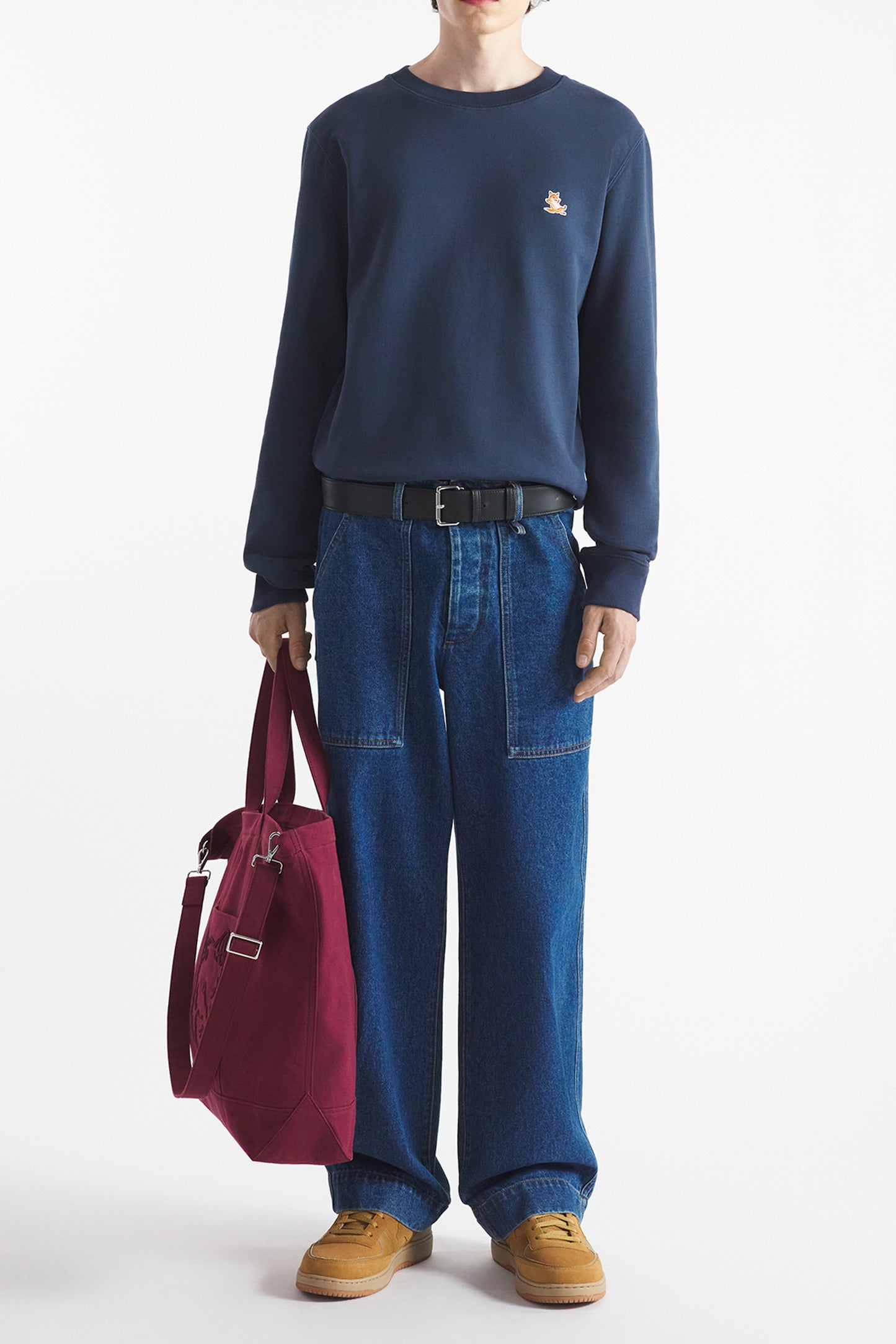 CHILLAX PATCH REGULAR SWEATSHIRT