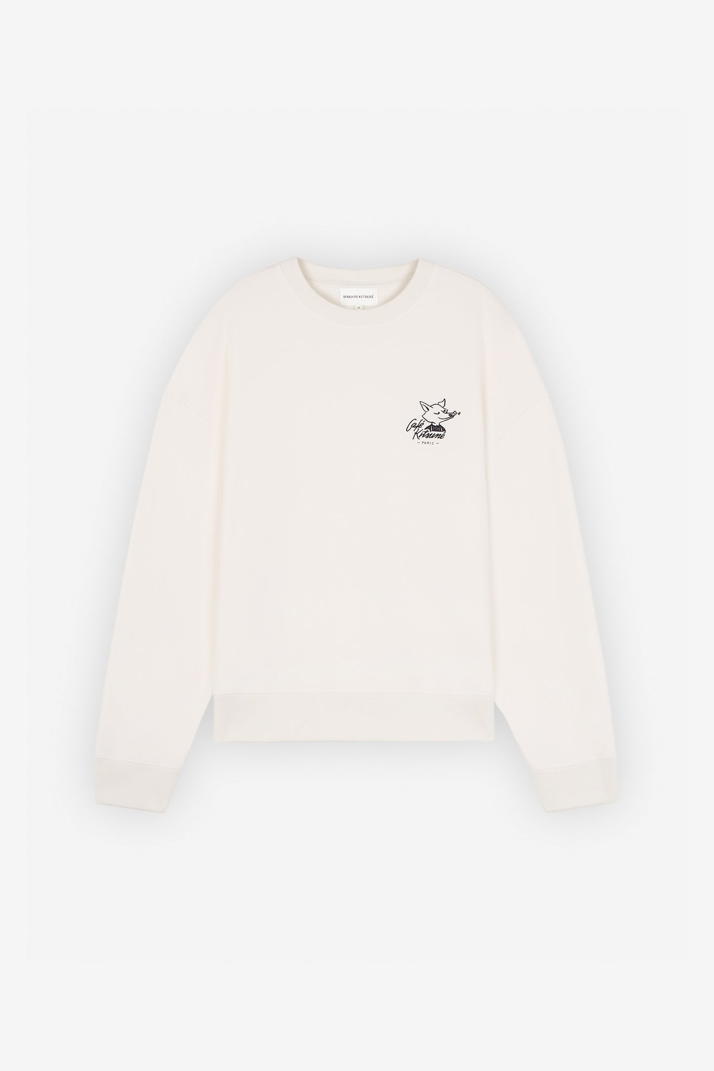 CAFÉ KITSUNÉ FOX RELAXED SWEATSHIRT