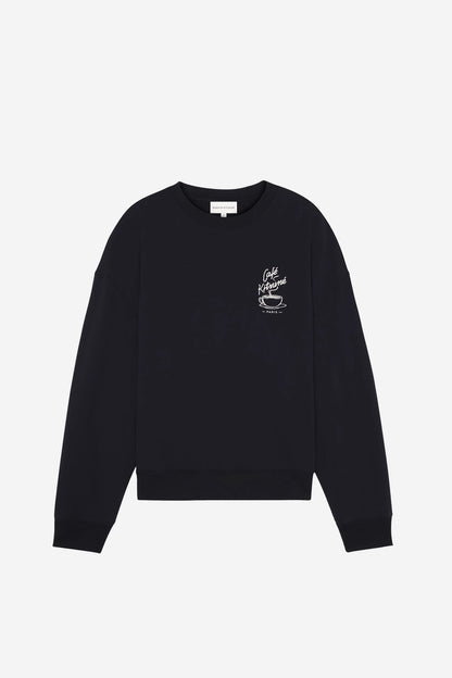 CAFÉ KITSUNÉ COFFEE CUP RELAXED SWEATSHIRT