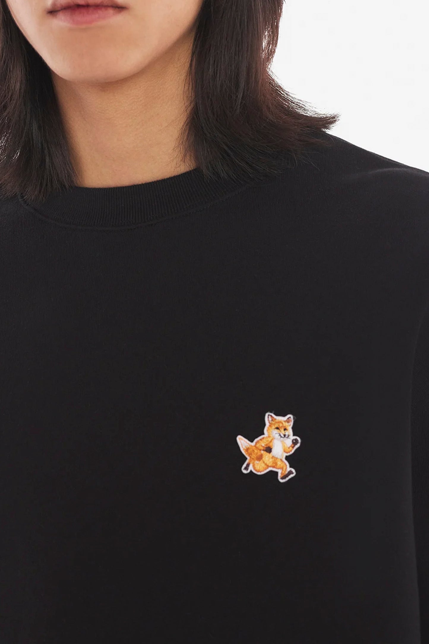 SPEEDY FOX PATCH COMFORT SWEATSHIRT