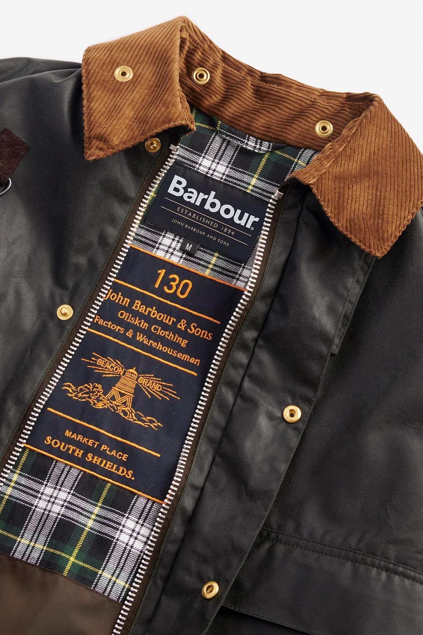 Barbour 130Th Anniversary Spey Wax Jacket
