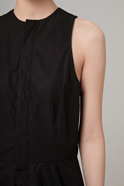 SHORT DRESS HIDDEN TAB